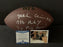 Mark Carrier Chicago Bears Signed Football 1990 ROY 3 x Pro Bowl BECKETT WIT COA