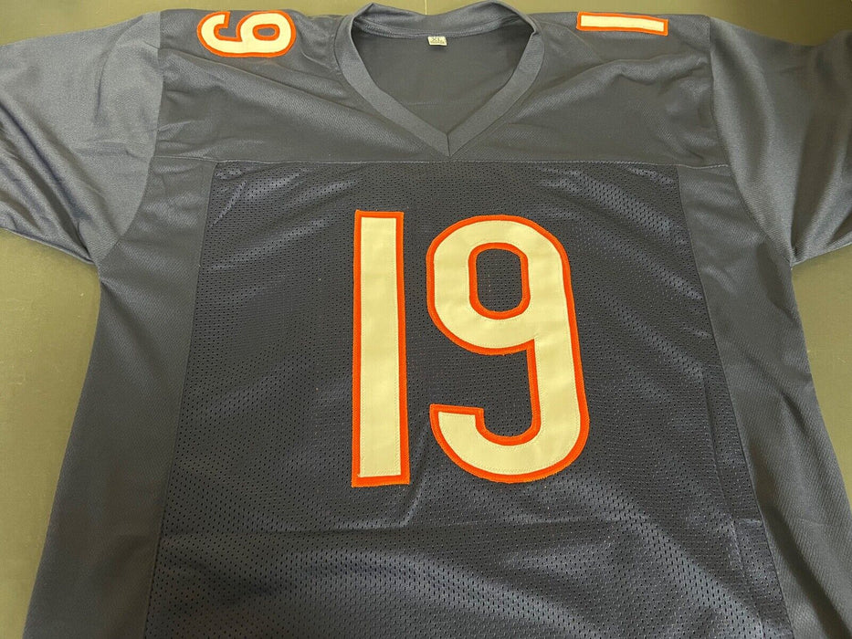 Tory Taylor Chicago Bears Autographed Signed Blue Jersey Beckett Witness Holo