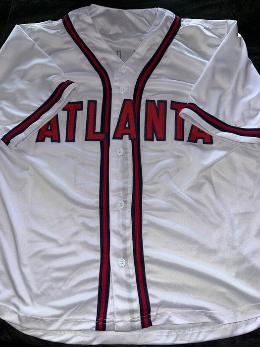 Chris Sale Atlanta Braves Auto Signed Custom Jersey Beckett Hologram White