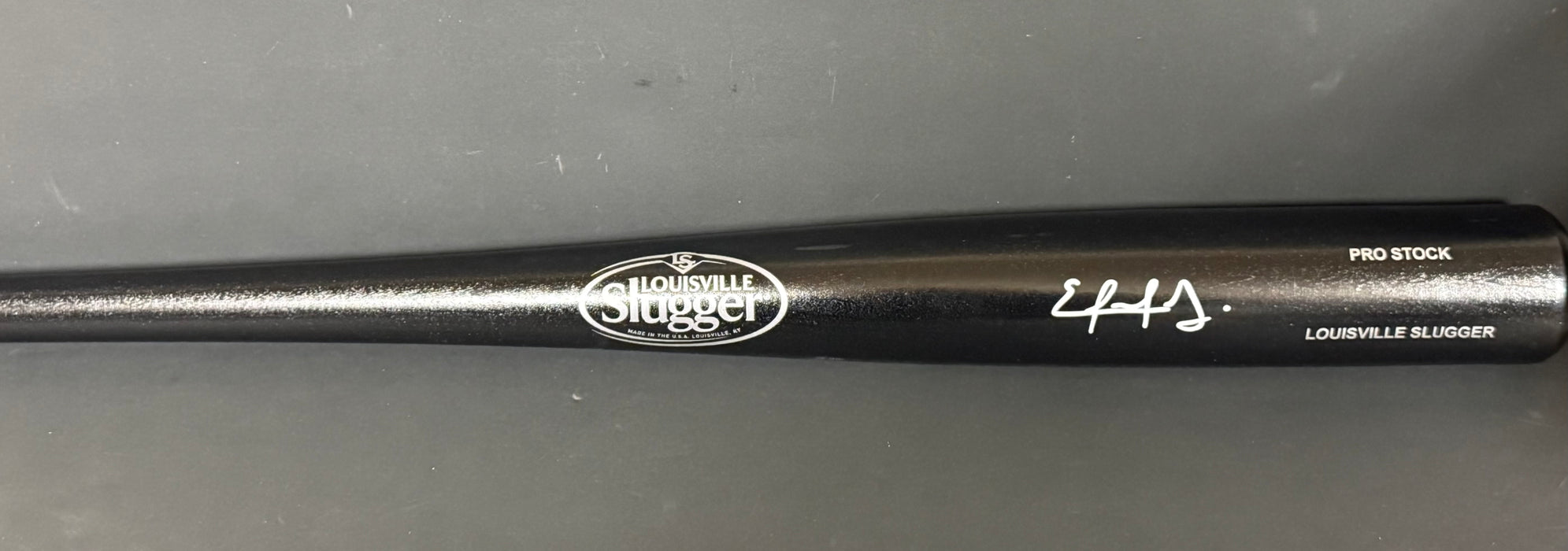 Ezequiel Tovar Rockies Auto Signed Louisville Slugger Bat Black Beckett WITNESS Hologram BAS (Copy)