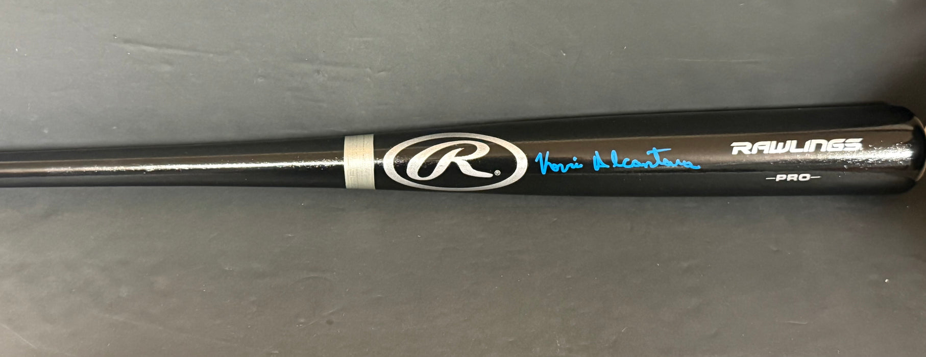 Kevin Alcantara Cubs Auto Signed Black Bat Beckett Hologram Full Signature