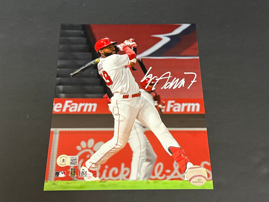 Jo Adell Los Angeles Angels Auto Signed 8x10 Photo Beckett WITNESS Hologram