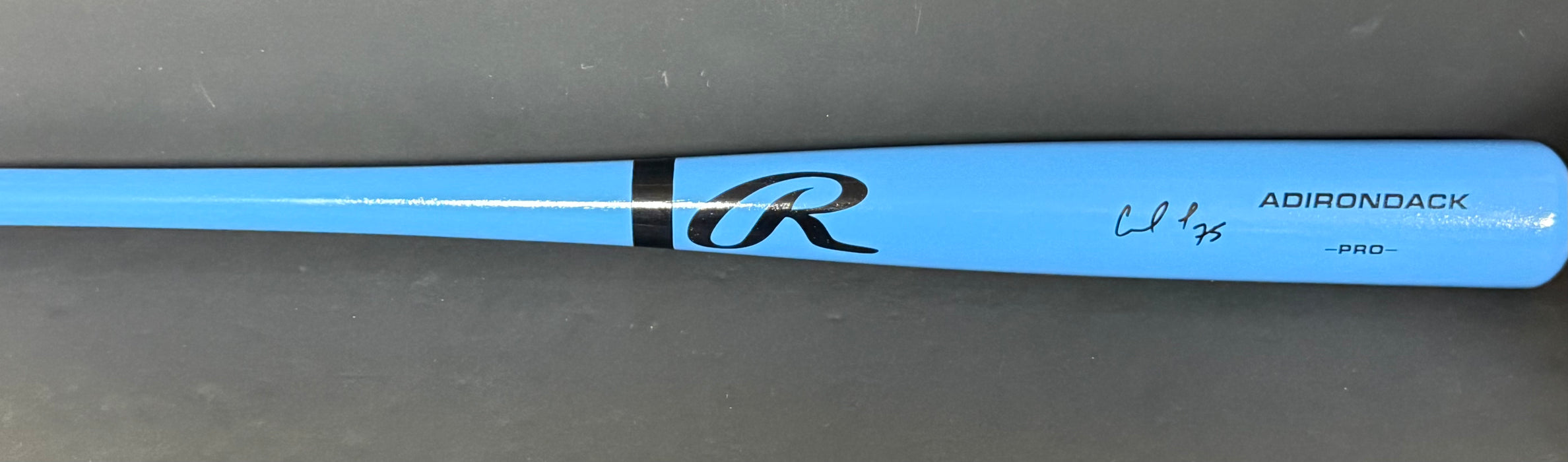 Carlos Narváez Boston Red Sox Signed Blue Bat Beckett WITNESS Hologram