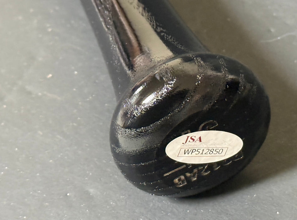 Vladimir Guerrero Jr Blue Jays Signed Bat JSA WITNESS COA Black