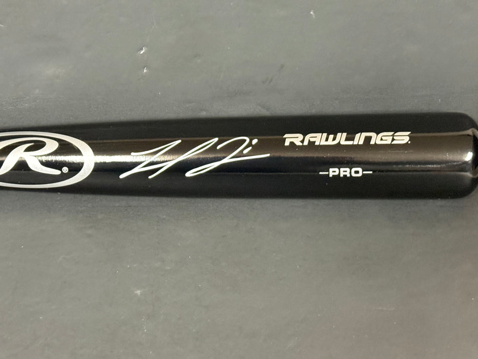 Michael Harris Atlanta Braves Autographed Signed Bat Black Beckett Hologram