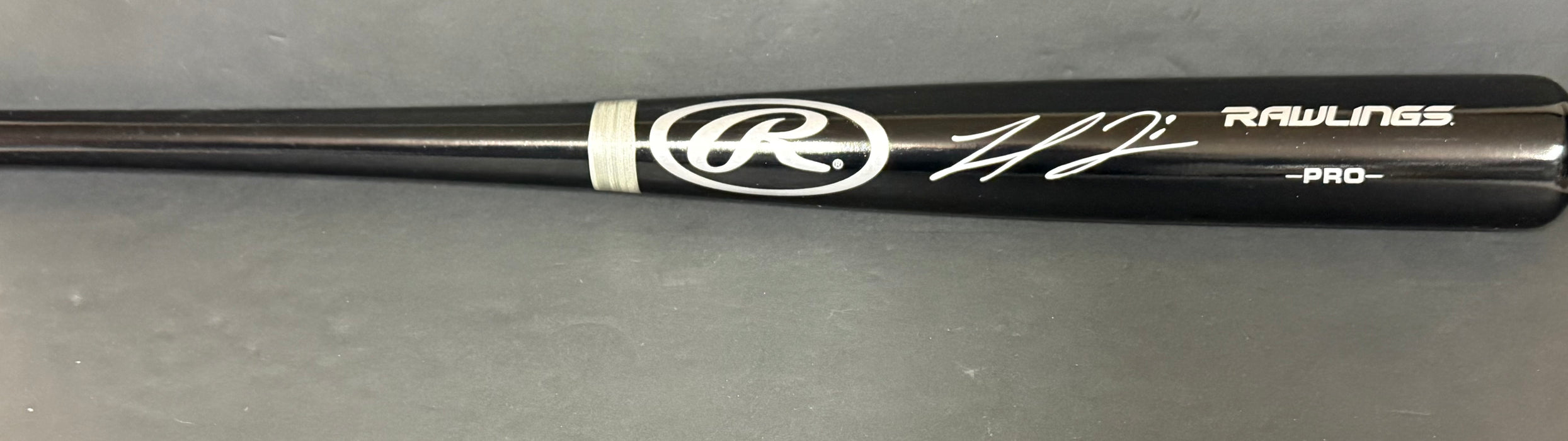 Michael Harris Atlanta Braves Autographed Signed Bat Black Beckett Hologram