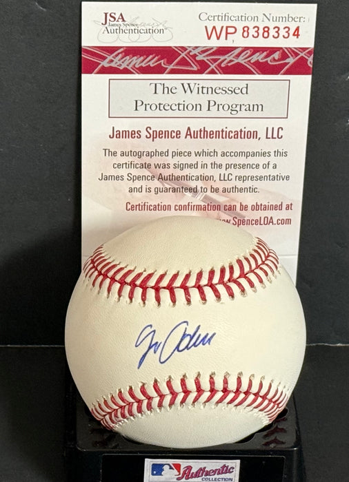 Jo Adell Los Angeles Angels Autographed Signed Baseball JSA WITNESS COA
