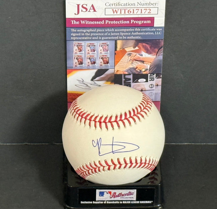 Riley Greene Tigers Auto Signed Official Major League Baseball JSA Witness COA
