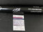 Pete Crow Armstrong Cubs Auto Signed Engraved Bat Black JSA Witness COA LS