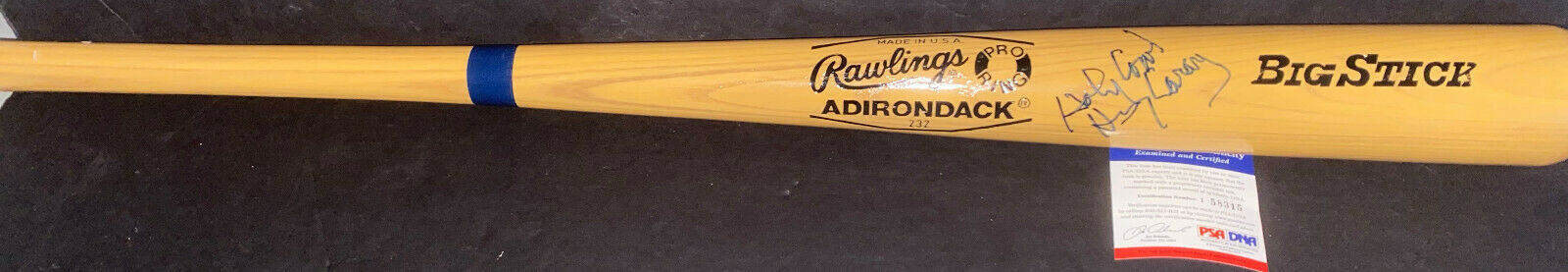 Harry Caray Chicago Cubs Signed Bat PSA DNA COA