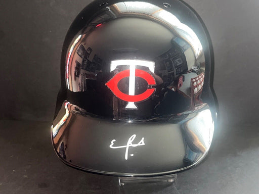 Emmanuel Rodriguez Minnesota Twins Signed Full Size Helmet Beckett ROOKIE COA