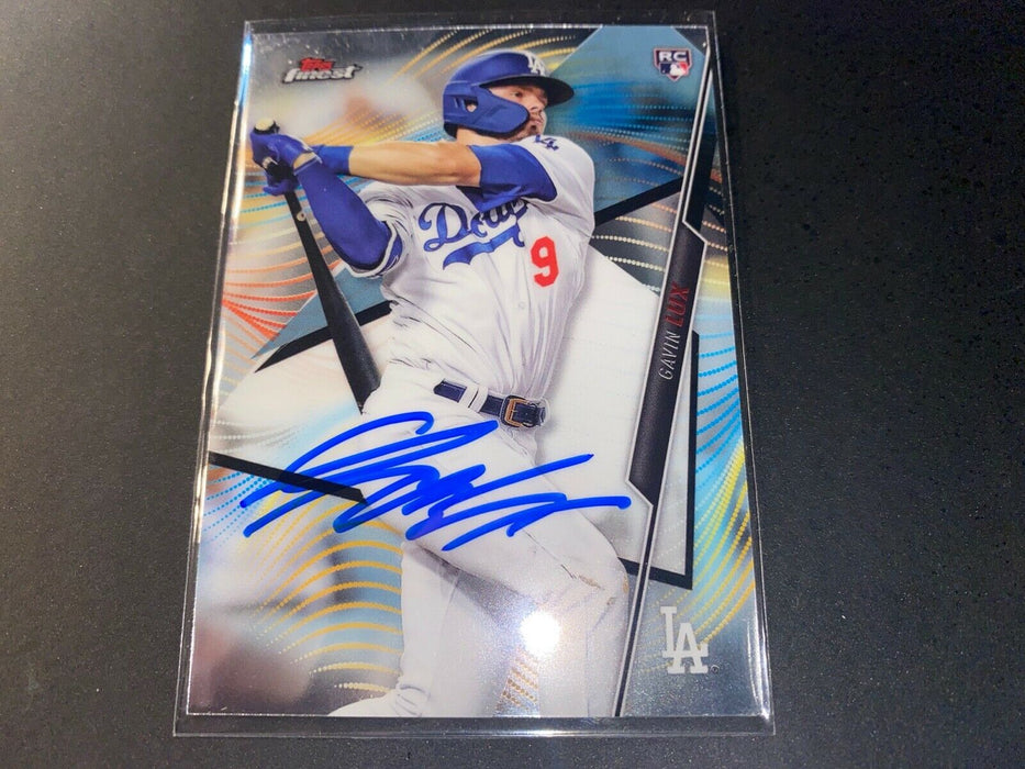Gavin Lux Los Angeles Dodgers Autographed Signed 2020 Topps Finest Base