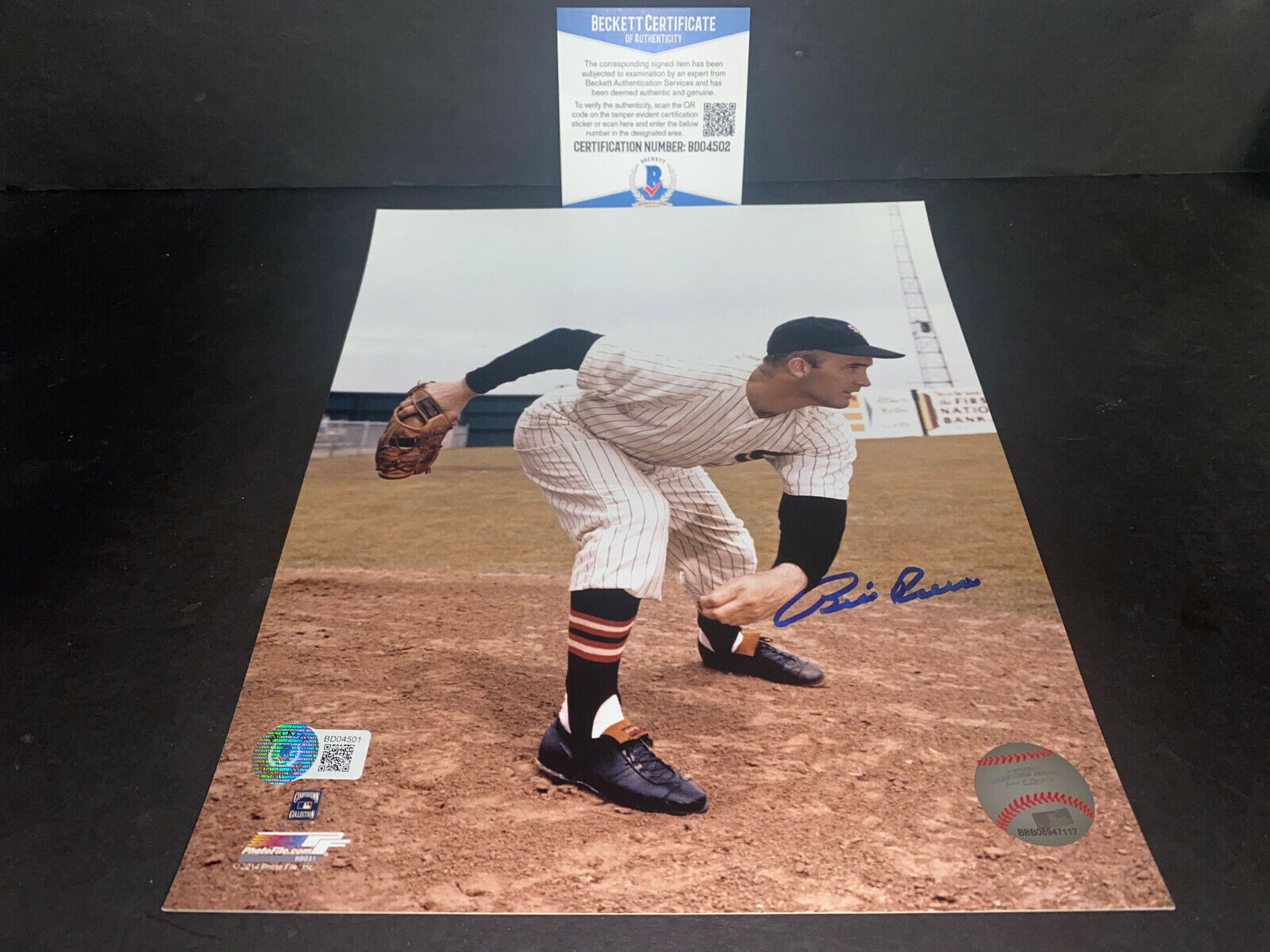 Billy Pierce White Sox Autographed Signed 8x10 Photo Beckett WITNESS COA -