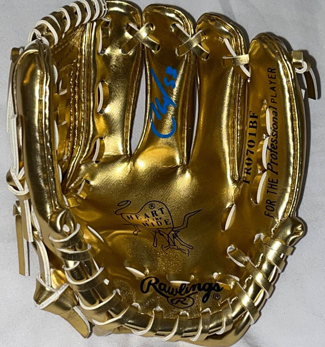Cristian Walker Diamondbacks Autographed Signed Mini Gold Glove Beckett Hologram