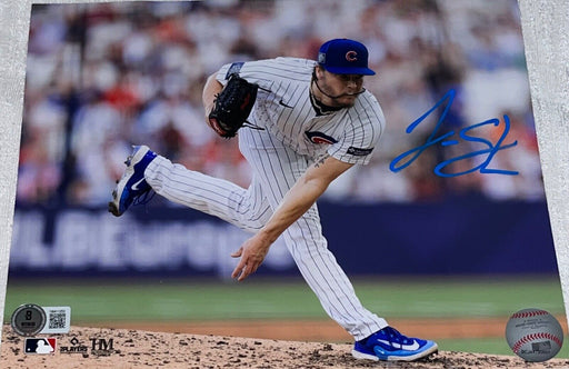 Justin Steele Chicago Cubs Auto Signed 8x10 Photo Beckett WITNESS Hologram -