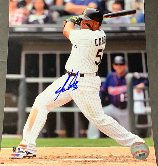 Melky Cabrera Chicago White Sox Autographed Signed 8x10 Vertical