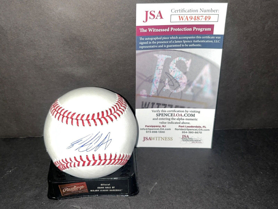 Pete Crow Armstrong Chicago Cubs Auto Signed MLB Baseball JSA COA Go Cubs!