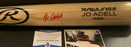 Jo Adell Angels Autographed Signed Engraved Blonde Bat Red BECKETT ROOKIE COA