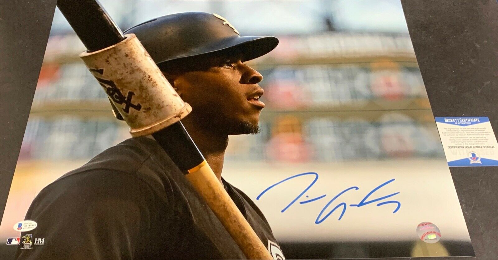 Tim Anderson White Sox Autographed Signed 16x20 Beckett WITNESS COA Upclose