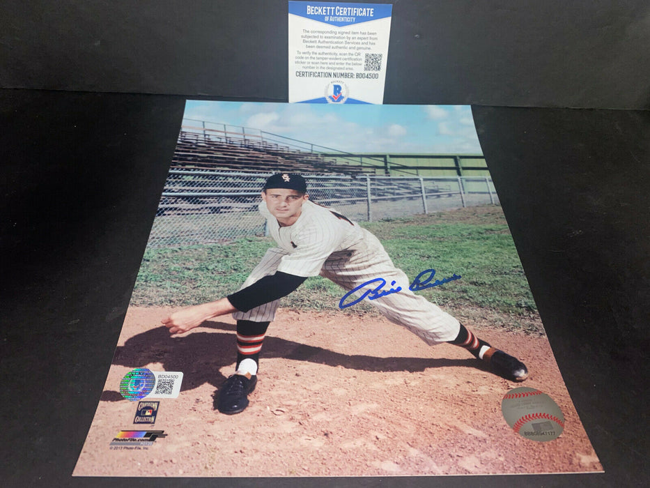 Billy Pierce White Sox Autographed Signed 8x10 Photo Beckett WITNESS COA .