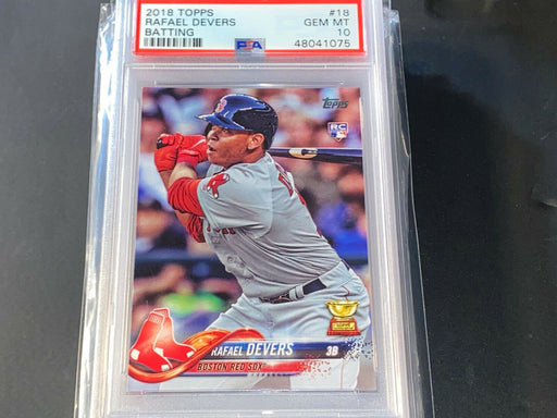 Rafael Devers Boston Red Sox 2019 Topps Rookie Card PSA 10 Mint g