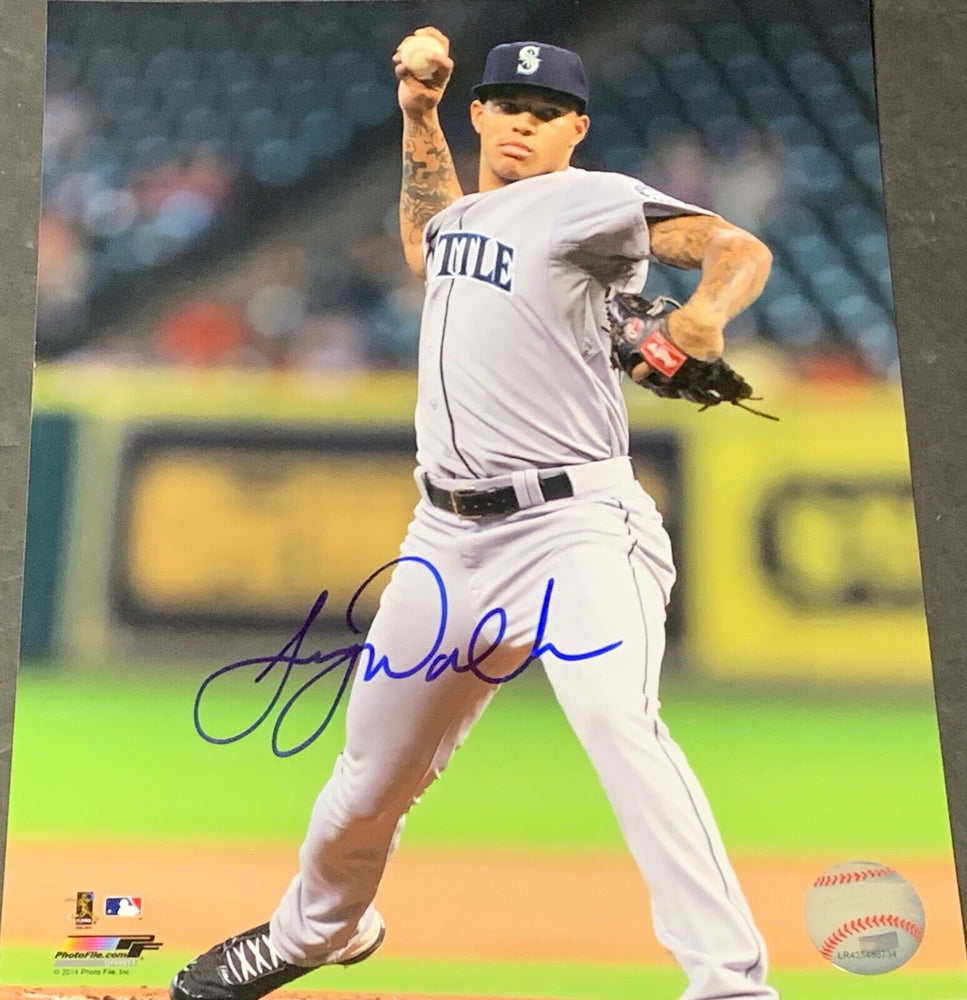 Taijuan Walker Seattle Mariners Autographed Signed 8x10 Vertical
