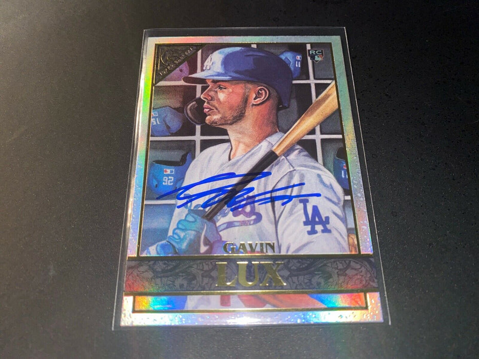 Gavin Lux Los Angeles Dodgers Autographed Signed 2020 Topps Gallery Chrome