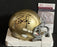 Brady Quinn Notre Dame Auto Signed Riddell Mini Helmet JSA COA