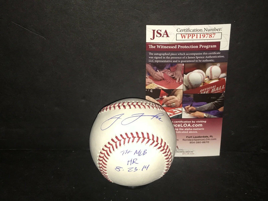 Jake Lamb Diamondbacks Signed Major League Baseball JSA WITNESS COA 1st MLB HR A