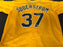 Tyler Soderstrom Oakland A's Auto Signed Custom Jersey Beckett Witness Yellow .