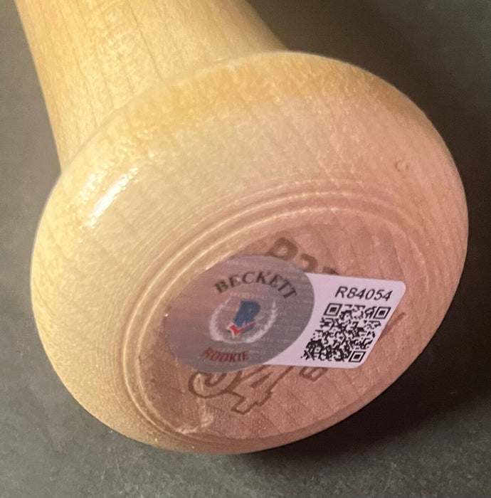 Michael Arroyo Seattle Mariners Auto Signed Blonde Bat Beckett Hologram