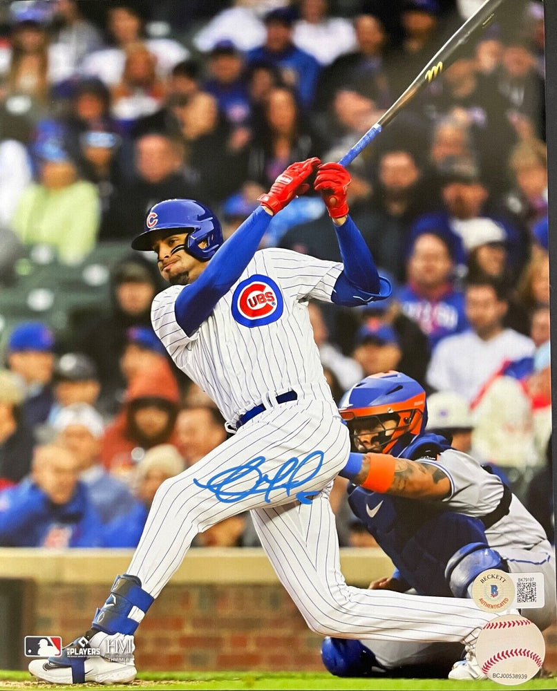 Christopher Morel Chicago Cubs Auto Signed 8x10 Photo Beckett Hologram