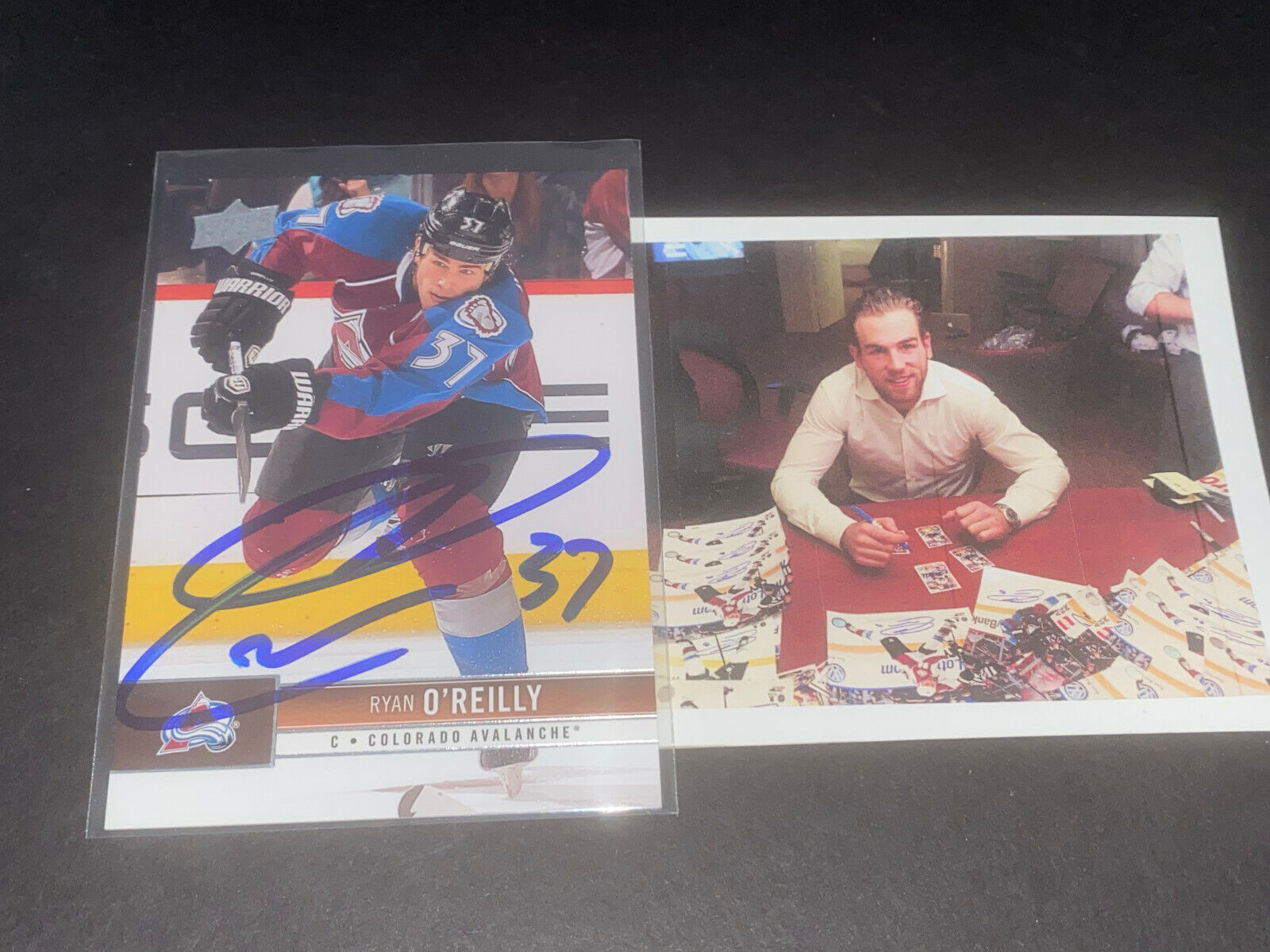 Ryan O'Reilly Avalanche Canadians Auto Signed 2012-13 Upper Deck