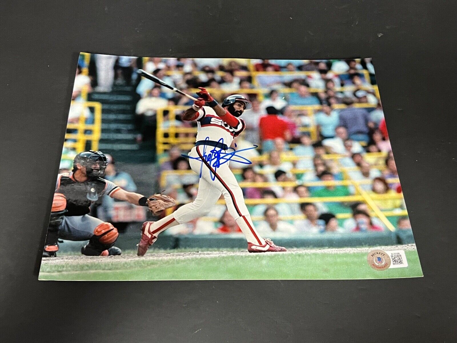 Harold Baines Chicago White Sox Autographed Signed 8x10 Beckett Hologram