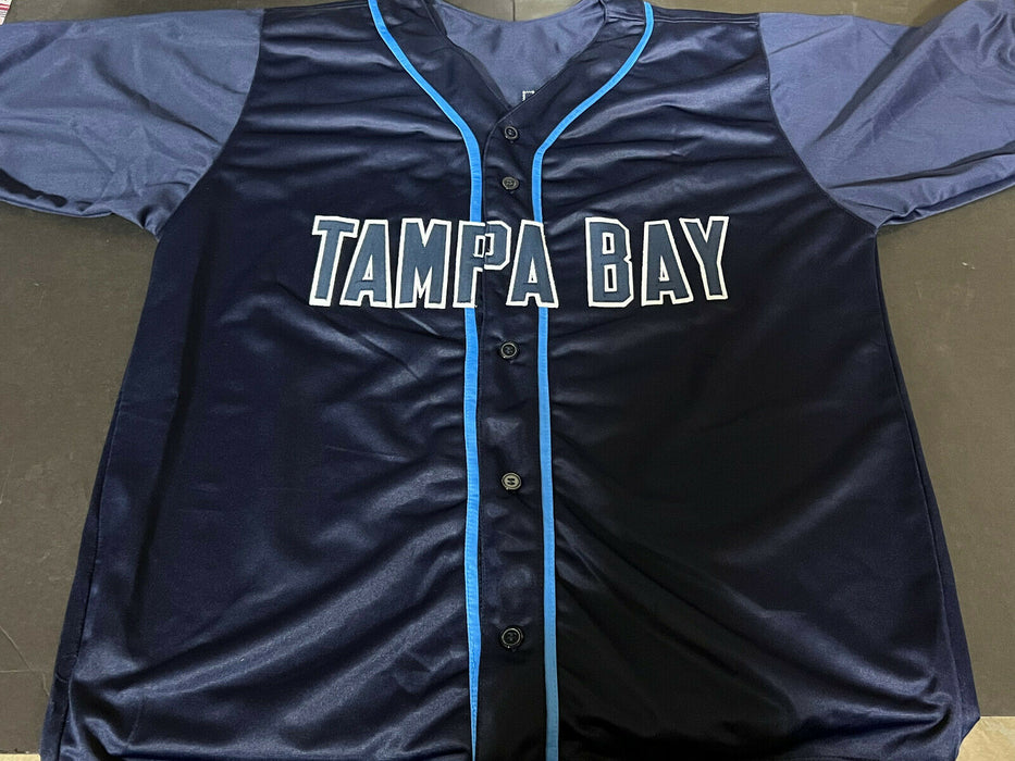 Vidal Brujan Tampa Bay Rays Auto Signed Custom Jersey Beckett COA Blue —  SidsGraphs