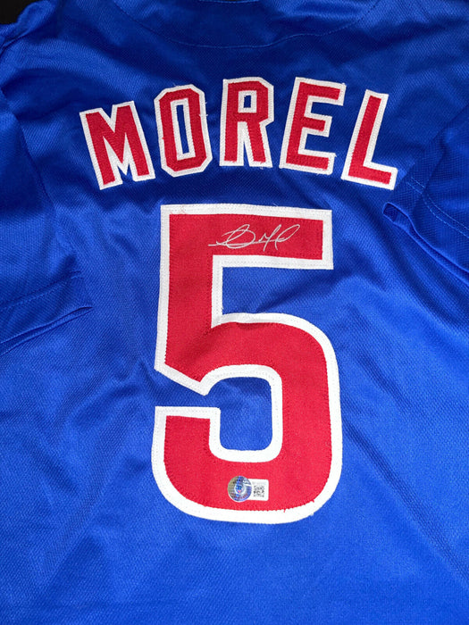 Christopher Morel Cubs Auto Signed Jersey Custom Beckett ROOKIE HOLOGR —  SidsGraphs