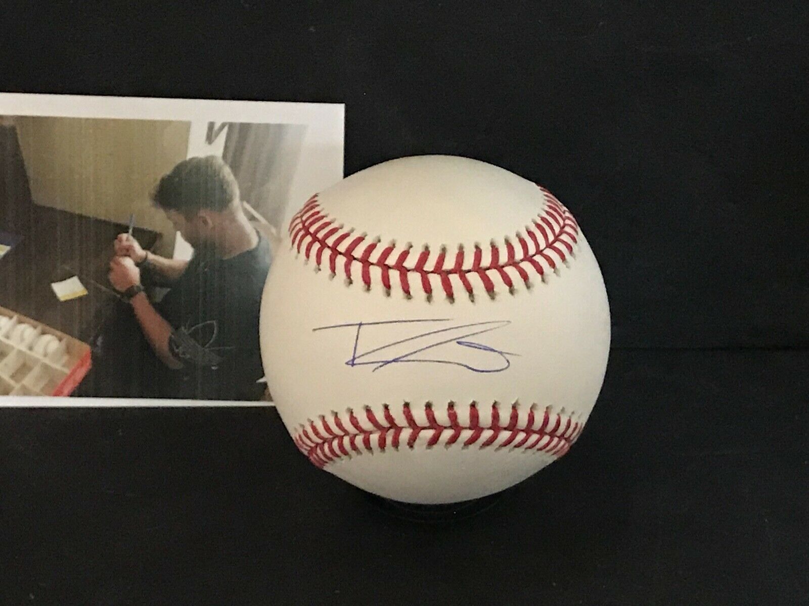Travis Swaggerty Pittsburgh Pirates Autographed Signed MLB Baseball