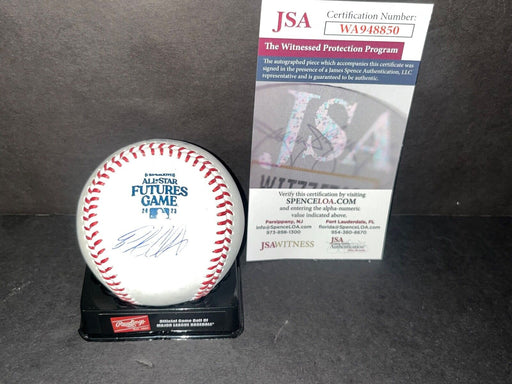 Pete Crow Armstrong Cubs Auto Signed MLB 2023 Futures Game Baseball JSA COA