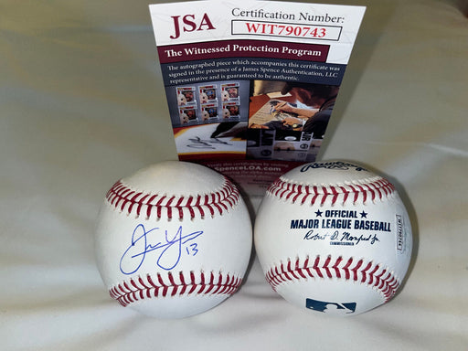 Juan Yepez St Louis Cardinals Auto Signed MLB Baseball JSA WITNESS COA .