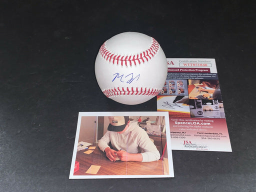 Michael Toglia Colorado Rockies Auto Signed MLB Baseball JSA COA