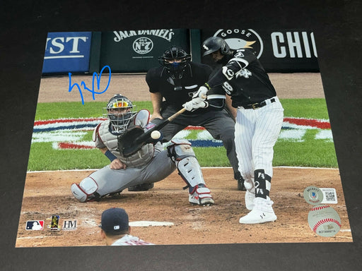 Luis Robert White Sox Autographed Signed 8x10 Photo Beckett WIT COA 1st Hit '