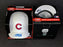 Pete Crow Armstrong Cubs Auto Signed White Mini Helmet Beckett Rookie Holo Red