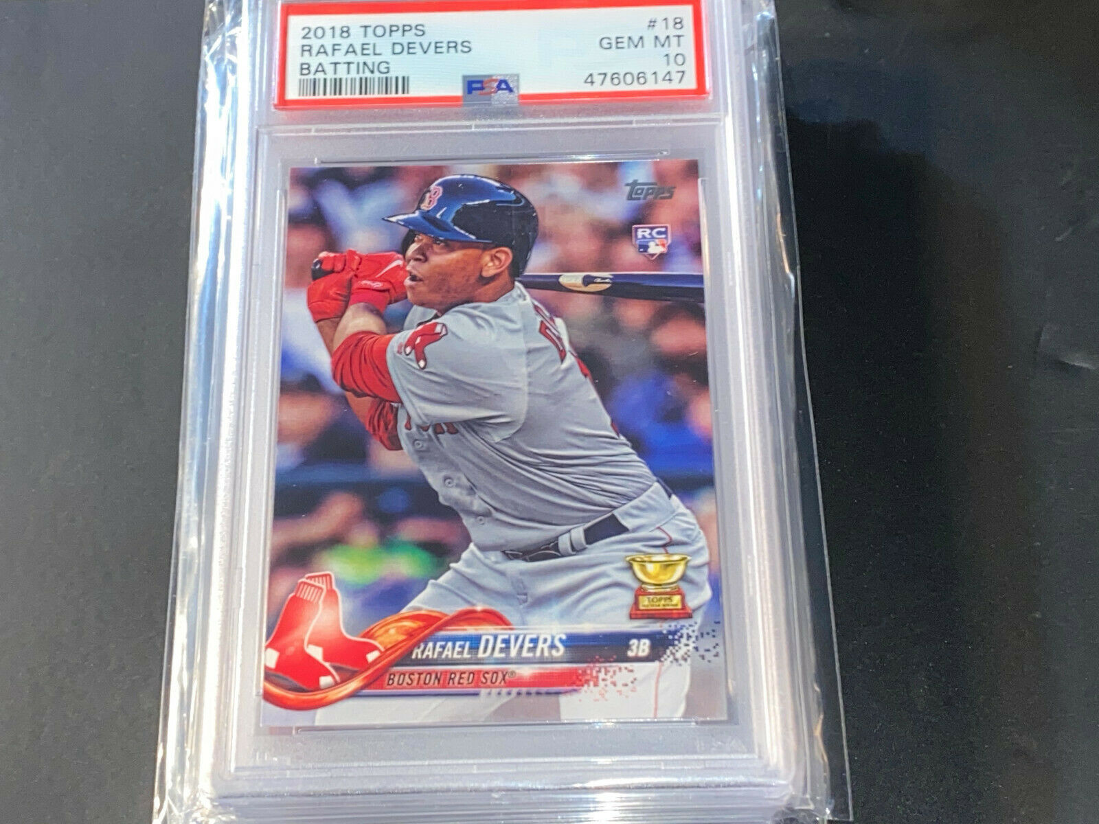 Rafael Devers Boston Red Sox 2019 Topps Rookie Card PSA 10 Mint h —  SidsGraphs