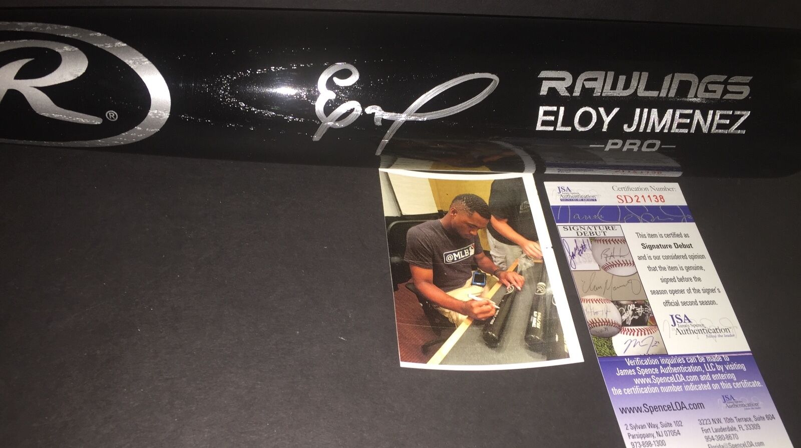 Eloy Jimenez Autographed