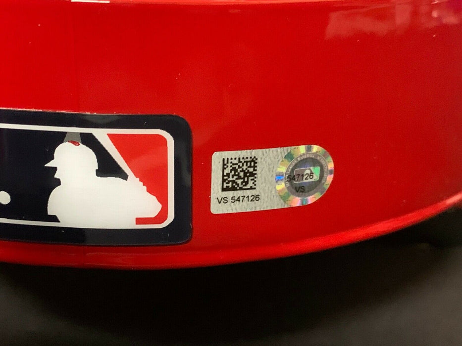 Mike Trout Signed Auto Angels Fulls Size Helmet 2012 AL ROY MLB Holo VS 547126 .