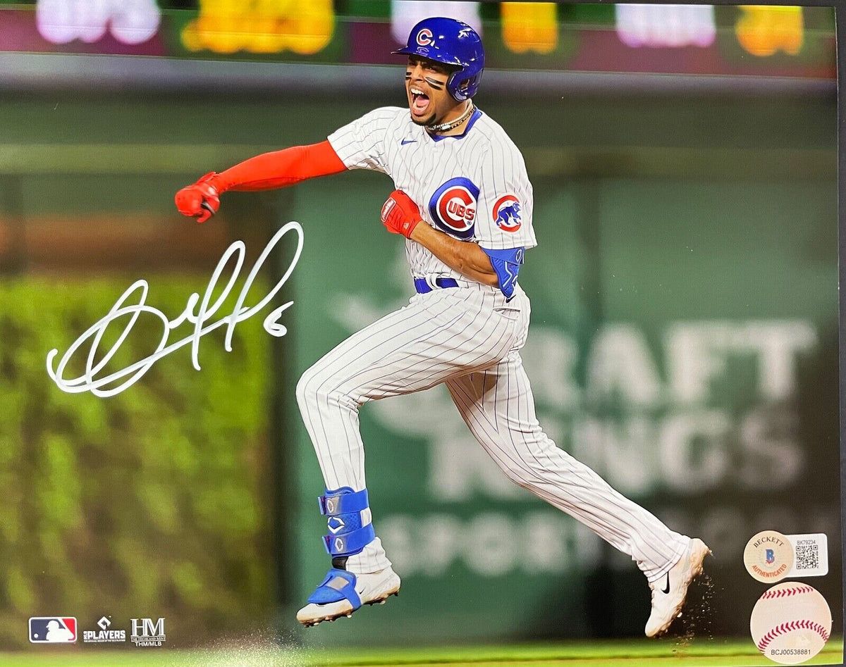 Christopher Morel Chicago Cubs Auto Signed 8x10 Photo Beckett WITNESS