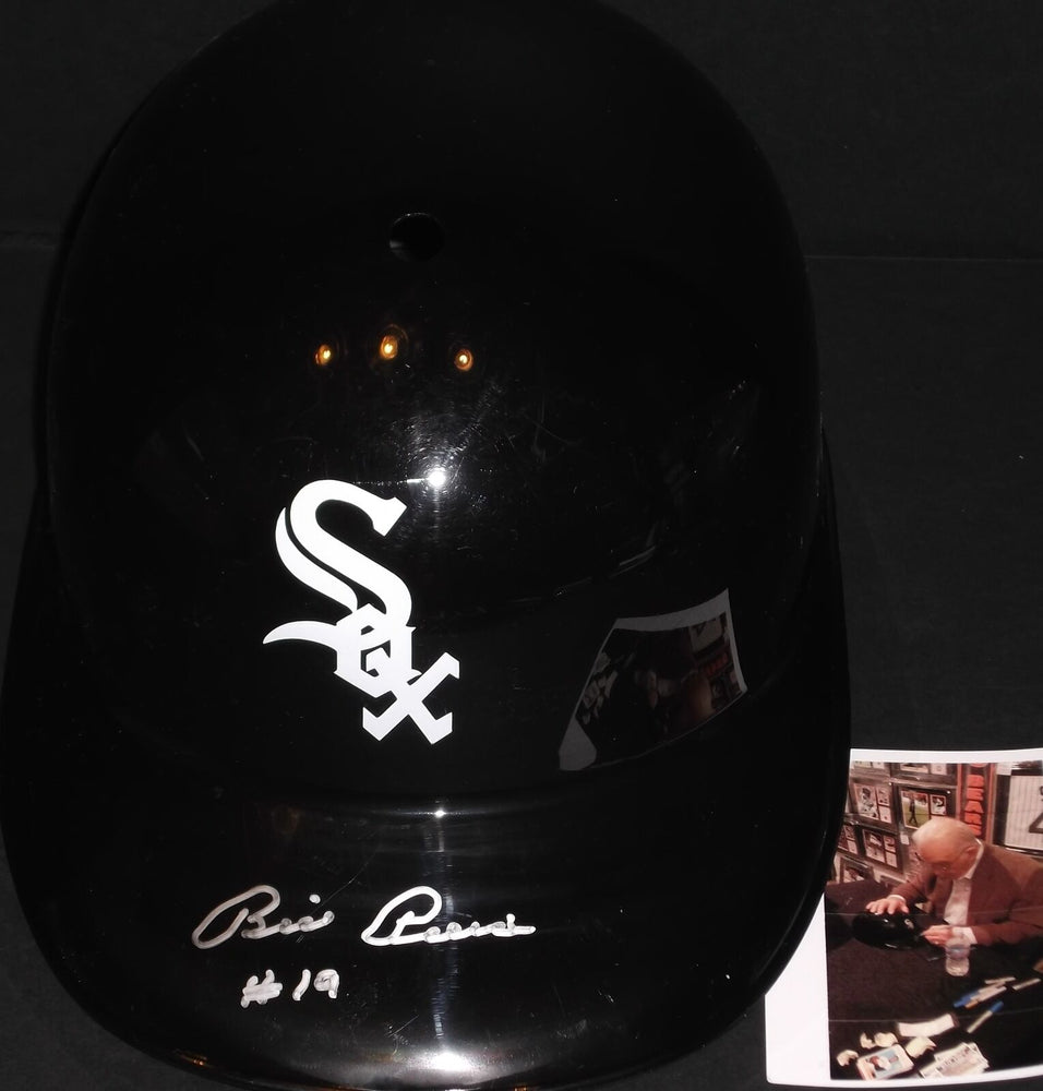Billy Pierce Chicago White Sox Autographed Signed Souvenir Full Size Helmet A