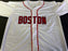 Jarren Duran Red Sox Auto Signed Jersey Custom Beckett ROOKIE Hologram White