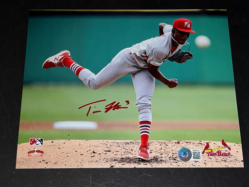 Tink Hence St Louis Cardinals Autographed Signed 8x10 BECKETT ROOKIE COA