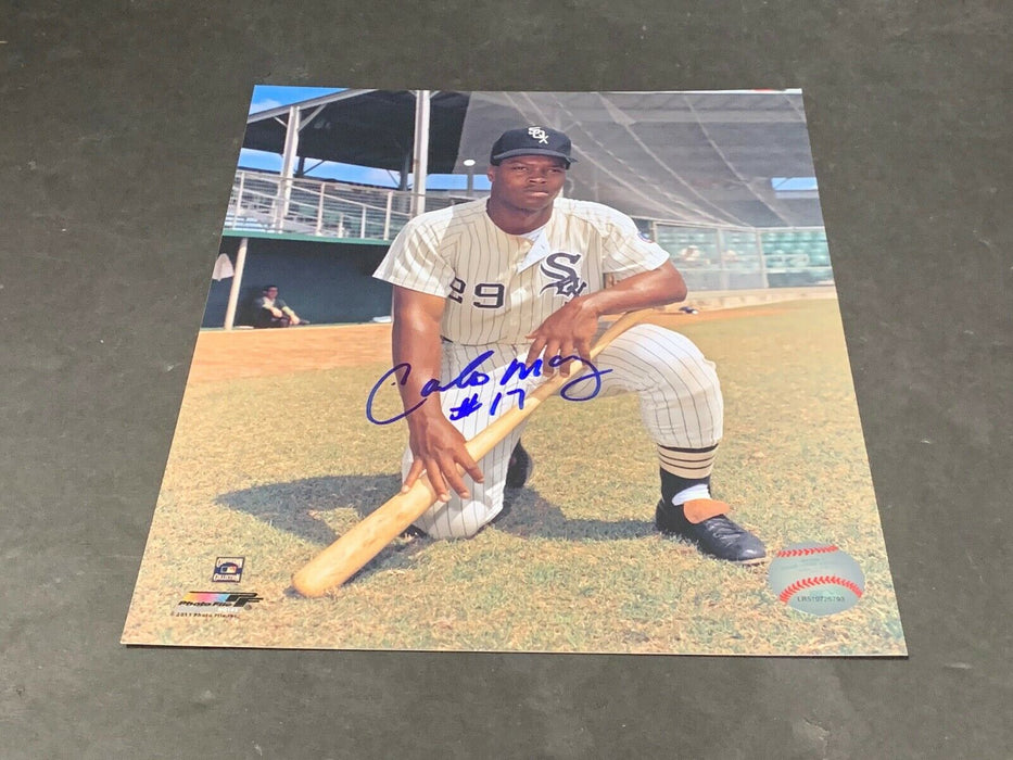 Carlos May Chicago White Sox Autographed Signed 8x10
